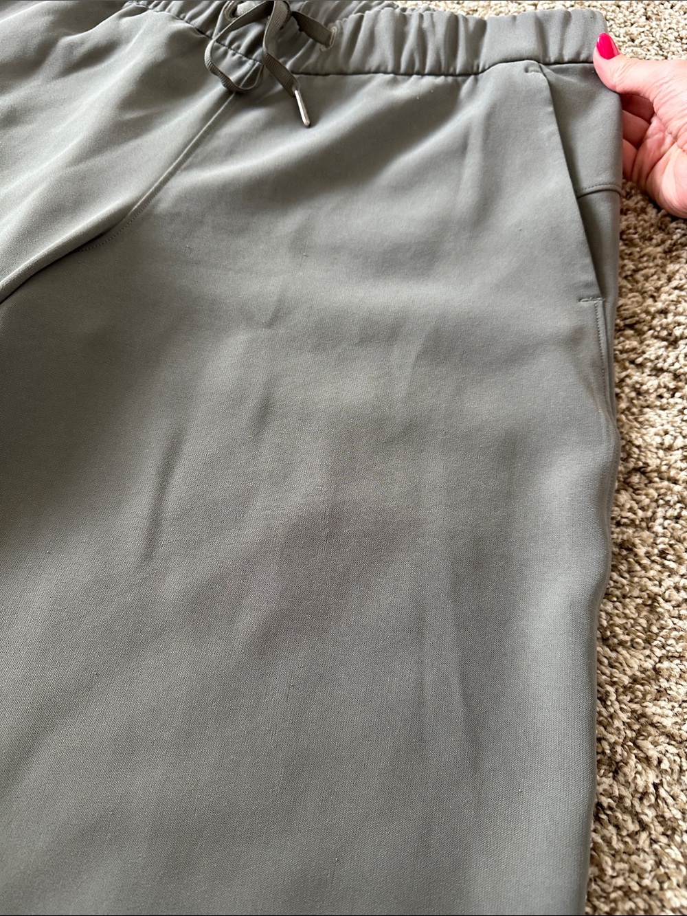 lululemon athletica Wide-Leg On the Fly wWoven Pants - Sage - Picture 4 of 12